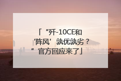 “歼-10CE和‘阵风’孰优孰劣？”官方回应来了